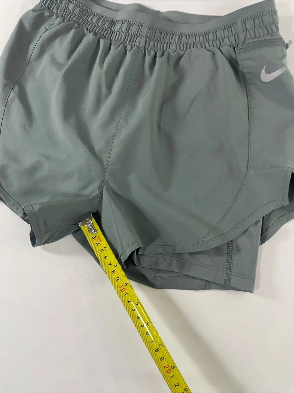 Nike Women's Olive Athletic Running Shorts